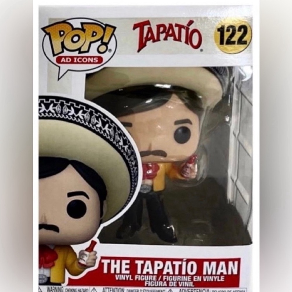 Tapatio Man Funko Pop #122 Never Been Opened! Excellent Condition NIB
